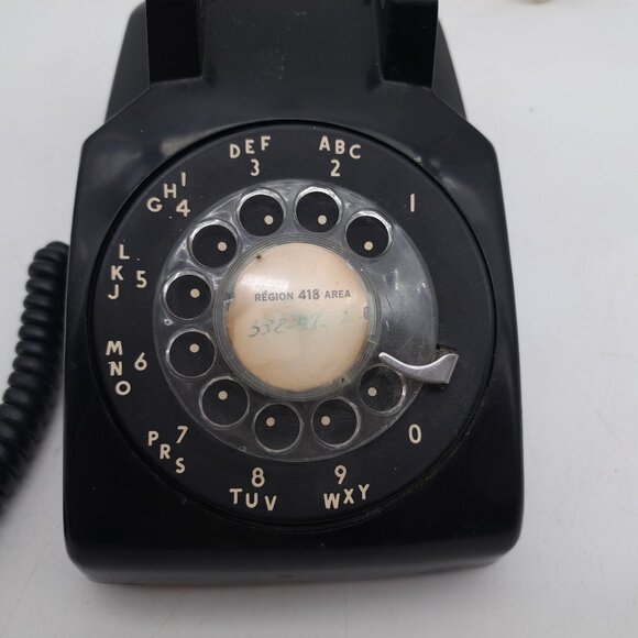 Vintage Black Rotary Phone CD/500 - Picture 9 of 11